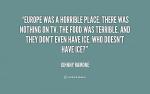 Johnny Ramone Quotes