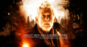 Great men are forged in fire by DOCTORWHOQUOTES