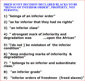 foner also said dred scott decision was a narrow ruling that takes a ...