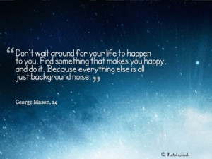 beautiful quote from George Mason, 24