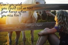 Girl and her horse. Country quote. Cowgirl living. Facebook.com ...