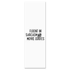 Fluent in Sarcasm and Movie Quotes Yoga Mat for