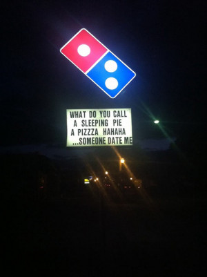 Someone in Domino’s Pizza is Really Desperate