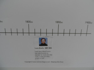 louis braille timeline