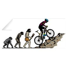 Funny Mountain Bike Wall Decals