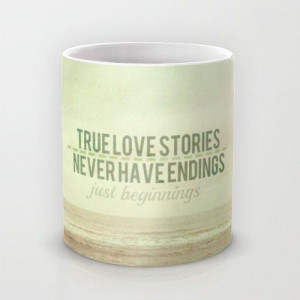 valentines love quote mug whimsical nature by secretgardentwo, £12.00