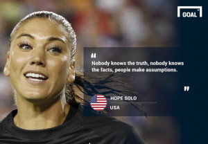 Hope Solo: ‘My one and usually concentration is a World Cup’