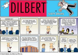 Career Day #Dilbert #Engineer