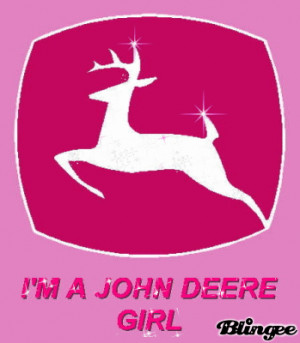 john deere girl made by boo tags john deere pink