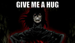 made a bunch of random Hellsing Abridged picture quotes x3