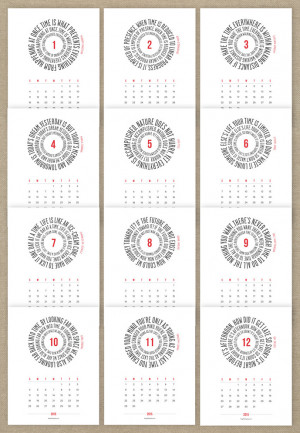 2015 Printable Calendar (Instant Download)