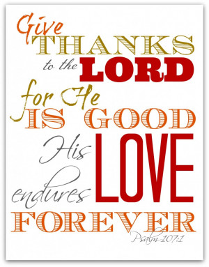 Free Printables Thanksgiving Scriptures & Bible Verses