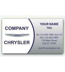 Business Cards :: Automotive Business Cards :: Chrysler :: Chrysler ...