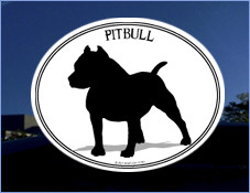 Love Pit Bull Bumper Stickers