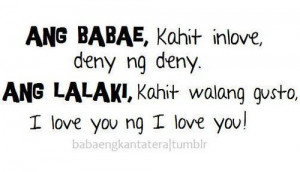 quotes #Ang babae #Ang lalaki #tagalog #rants #typo #basag