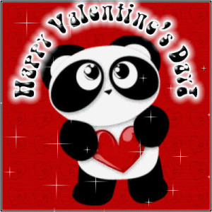 Name: Happy Valentines Day Panda