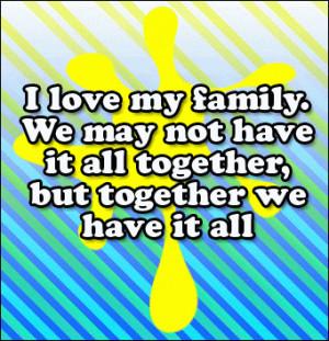 Myspace Graphics > Family > love my family Graphic
