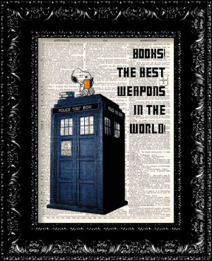 David Tennant Books The Best Weapon Quote by TheRekindledPage, $8.98 ...