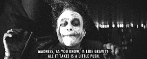 film Black and White the joker quotes the dark knight depressive ...