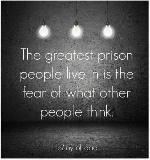 Fear of what others think