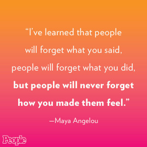 Words to Live By: Remembering Maya Angelou's Inspirational Quotes ...