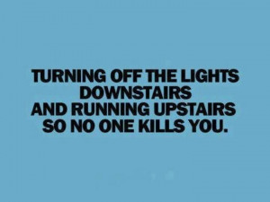 Turn off the lights