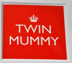 Just found out she is expecting twins - a great card to congratulate ...