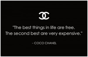 Coco Chanel Quote in Quotes & other things