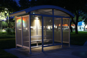 powerful bus stop solution