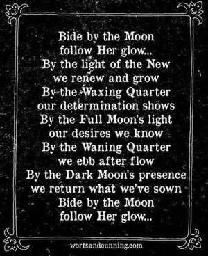 Moon Magick, Bide, Quote, Wicca, Pagan, Full Moon, Shadows, Moonmagick ...