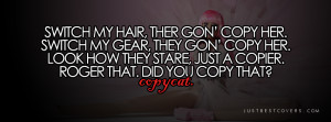 Click to get this switch my hair facebook cover photo