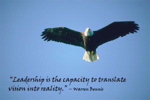 ... envision….” Translate these into objectives that state what the