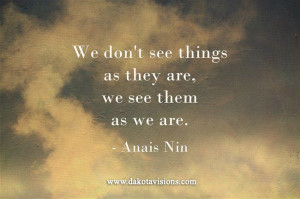 Thoughtful Thursday #Quote by Anais Nin posted on See You Behind the ...