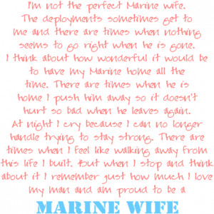 Marine Wife Quote