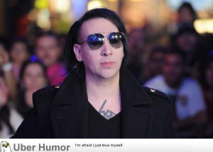 Marilyn Manson is slowly turning into Nicholas Cage