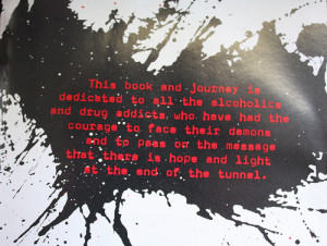 Heroin Diaries/Nikki Sixx Book / a set by butterflyashes