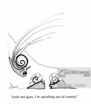 out of control cartoons, spirally out of control cartoon, funny ...