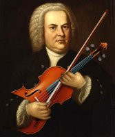 bach with trumpet j s bach with viola