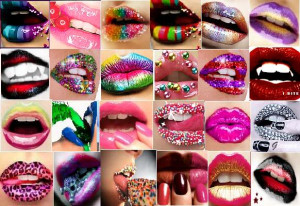 more images from lips colorful lips