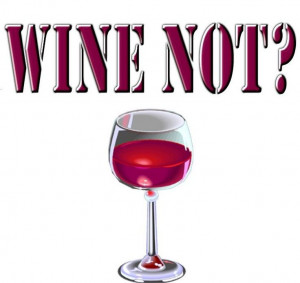 Wine Not? Humorous Cooking Apron | White Bib Aprons With Funny Sayings ...