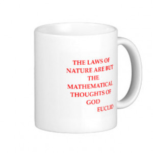 Euclid Quote Coffee Mug