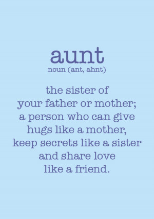 Cute Aunt And Niece Quotes
