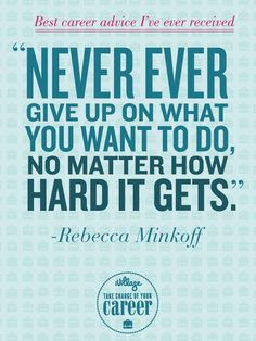 and take charge of your career www ivillage com more sayings quotes ...