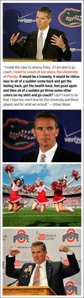 ... out the dumpster-fire that is Urban Meyer’s sense of ethics [Photo