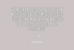 ... to change we must be sick and tired of being sick and tired.