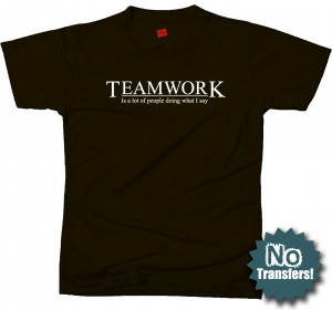 Details about Teamwork Funny Boss The Manager Office Work New T shirt