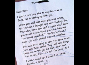 Breakup Letters – the Absurd, the Sad and the Bad Spelling
