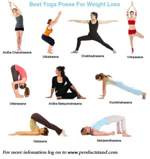 ... and lose weight. Go with these simple yoga poses for lose your weight