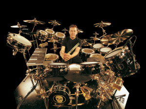 ... then there’s Neil Peart of the Canadian progressive rock band Rush