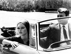 ... Bardot and Jack Palance in Jean-Luc Godard’s Le Mepris, 1963. More